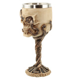 COLLECTIBLE OCTOPUS SKULL GOBLET