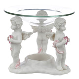 COLLECTABLE PIECE OF HEAVEN CHERUB - CALL OF THE  HEART OIL BURNER