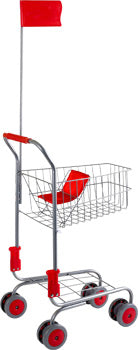 PORTABLE TOY SHOPPING TROLLEY